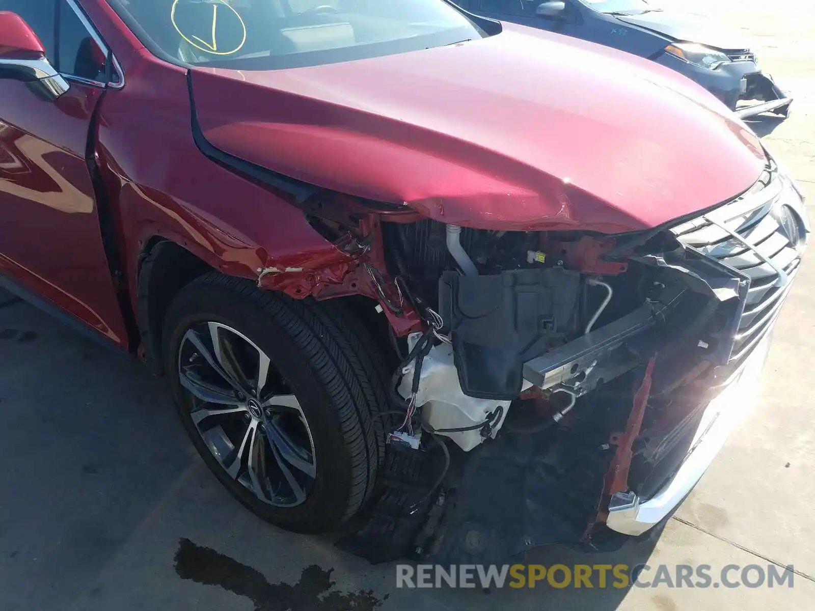 9 Photograph of a damaged car 2T2ZZMCA2KC126339 LEXUS RX 350 BAS 2019