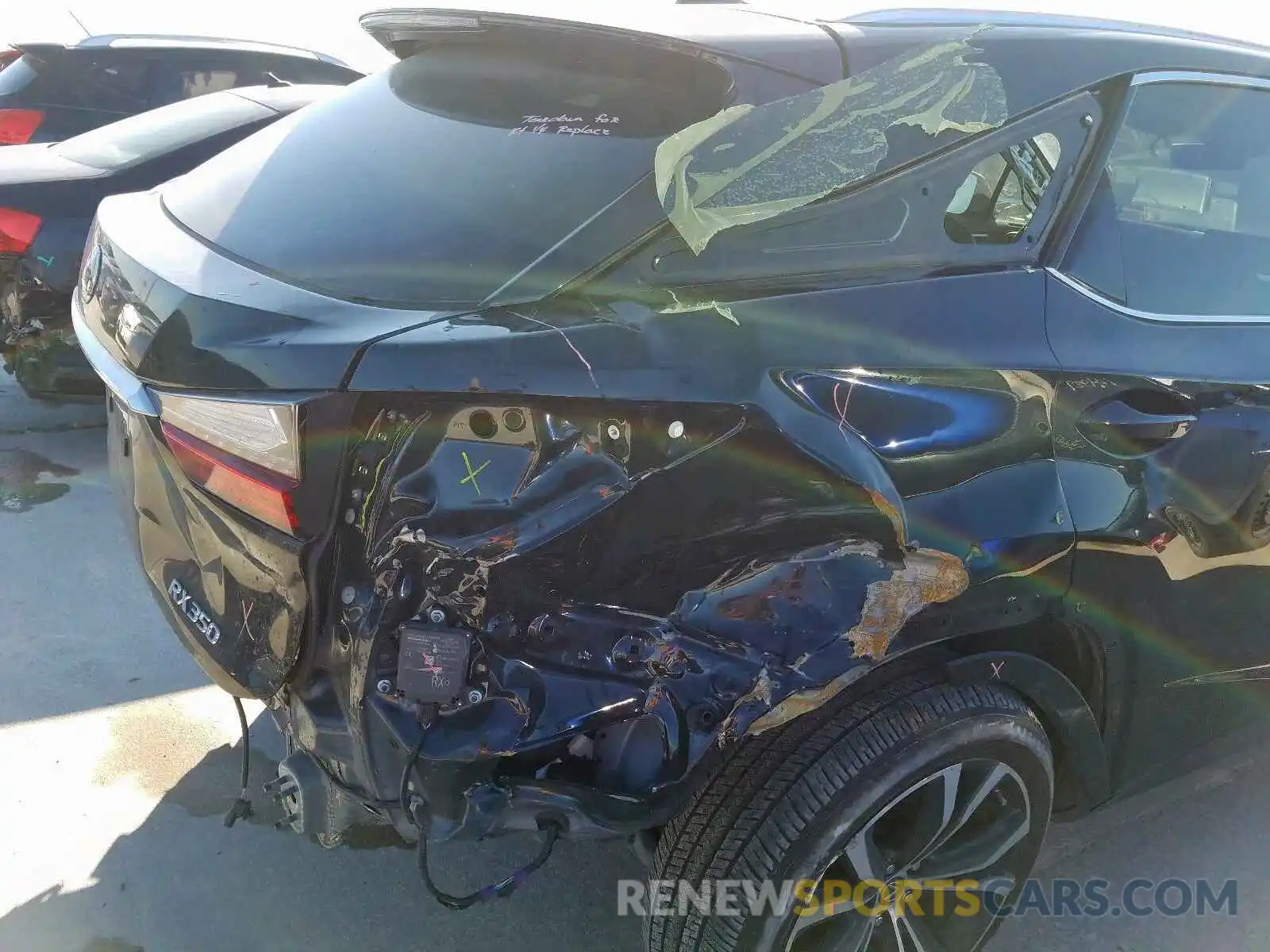 9 Photograph of a damaged car 2T2ZZMCA3KC138189 LEXUS RX 350 BAS 2019