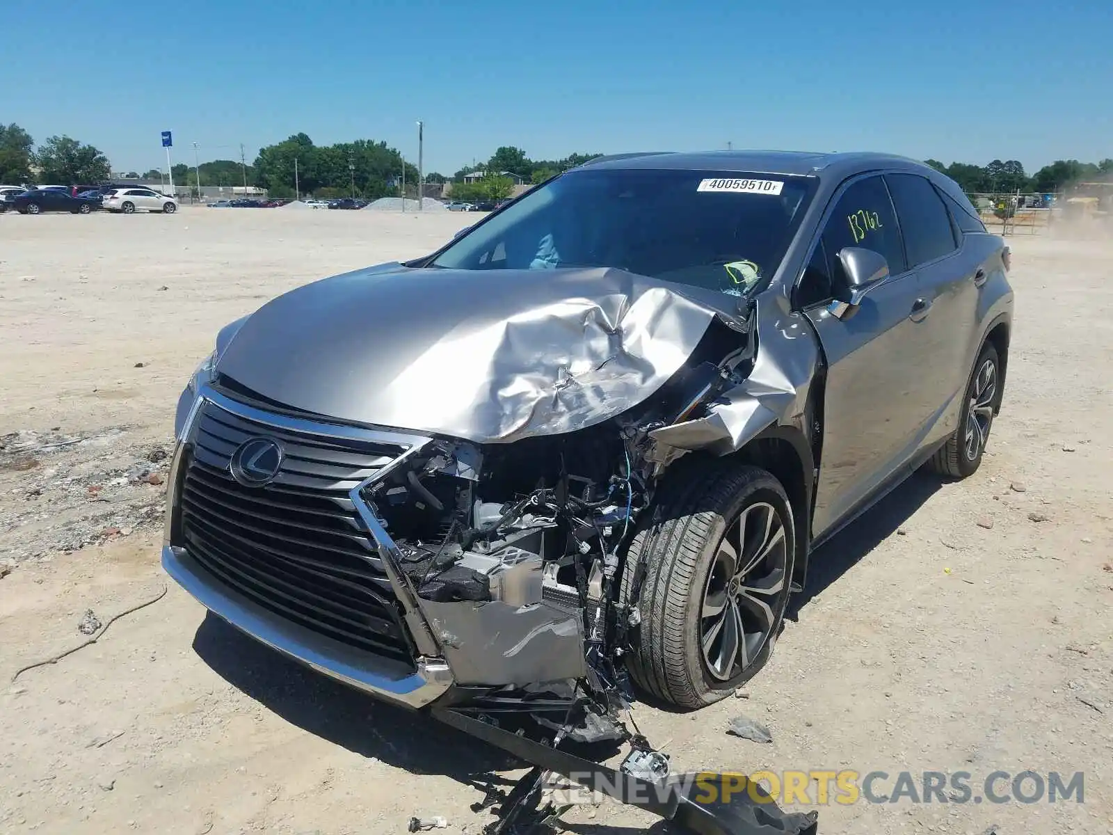 2 Photograph of a damaged car 2T2ZZMCA3KC144526 LEXUS RX 350 BAS 2019