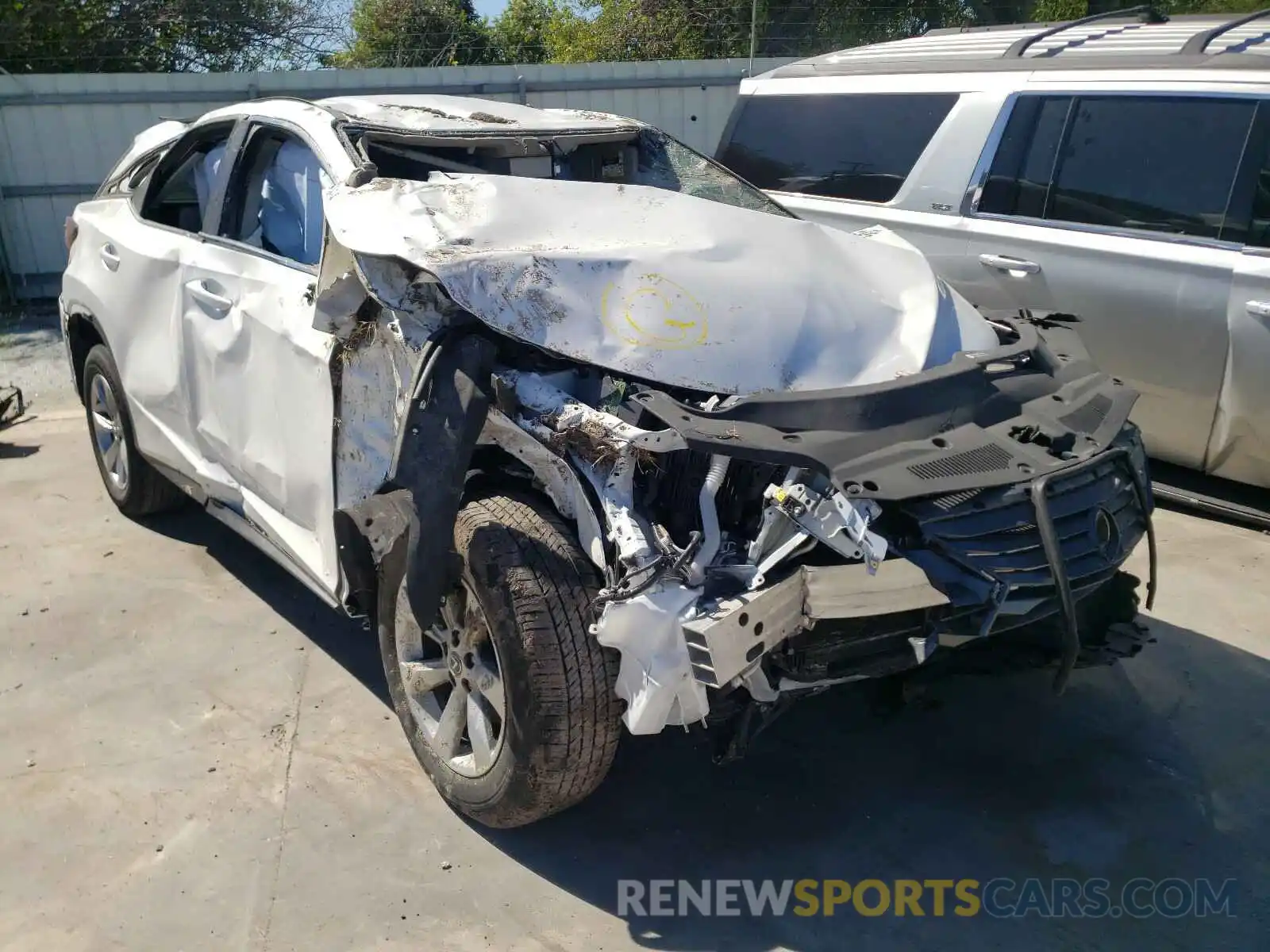 1 Photograph of a damaged car 2T2ZZMCA4KC126374 LEXUS RX 350 BAS 2019