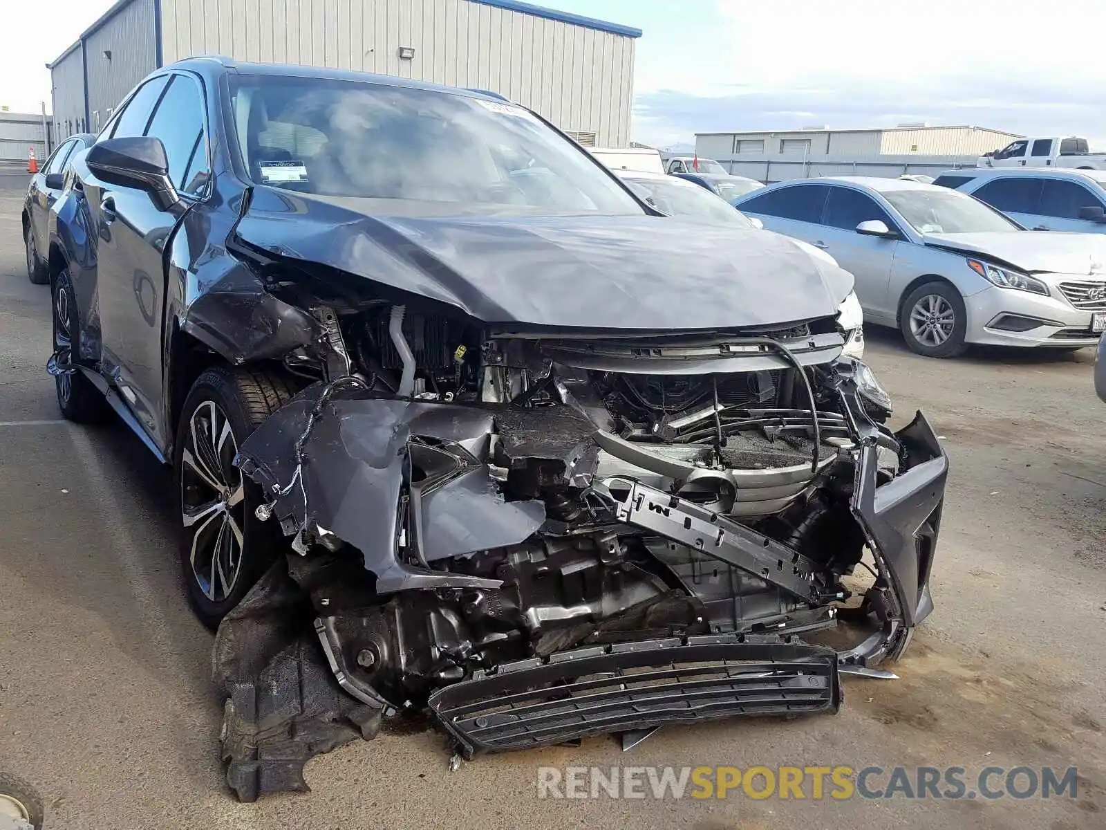 1 Photograph of a damaged car 2T2ZZMCA4KC140825 LEXUS RX 350 BAS 2019