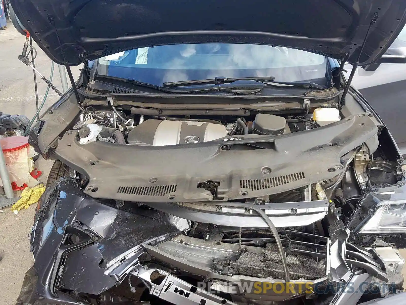 7 Photograph of a damaged car 2T2ZZMCA4KC140825 LEXUS RX 350 BAS 2019