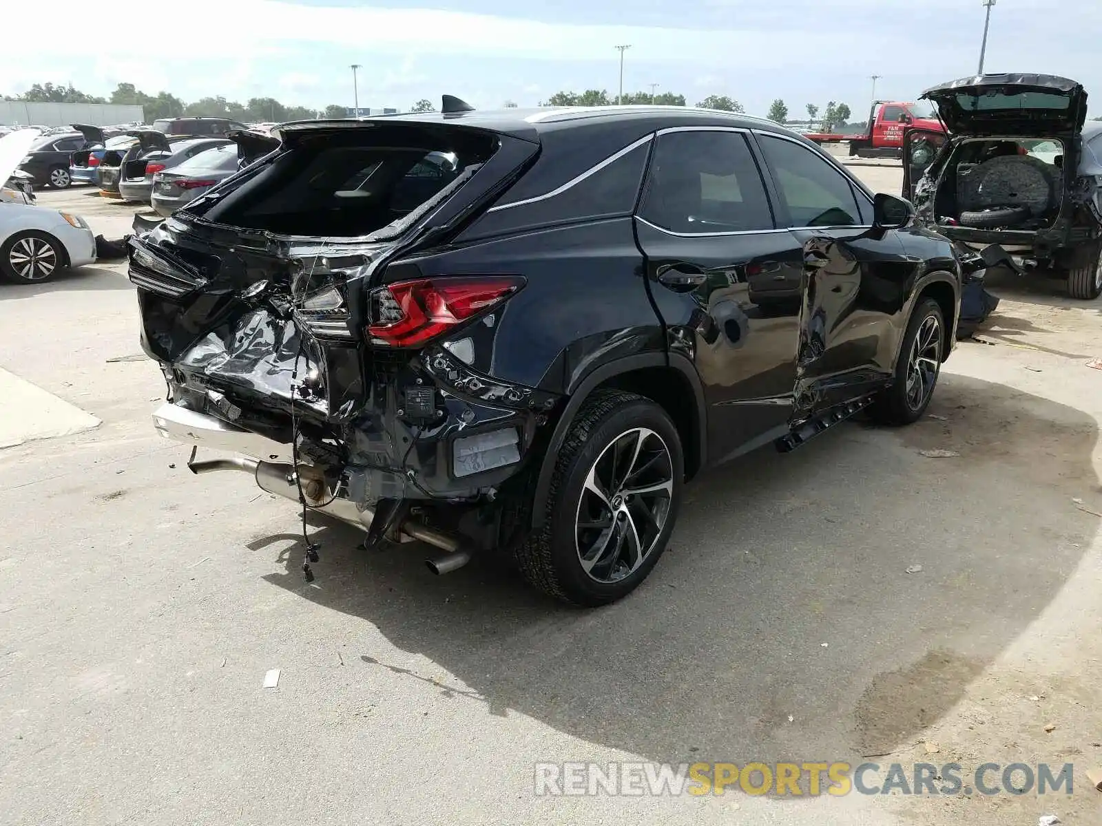 4 Photograph of a damaged car 2T2ZZMCA4KC147225 LEXUS RX 350 BAS 2019