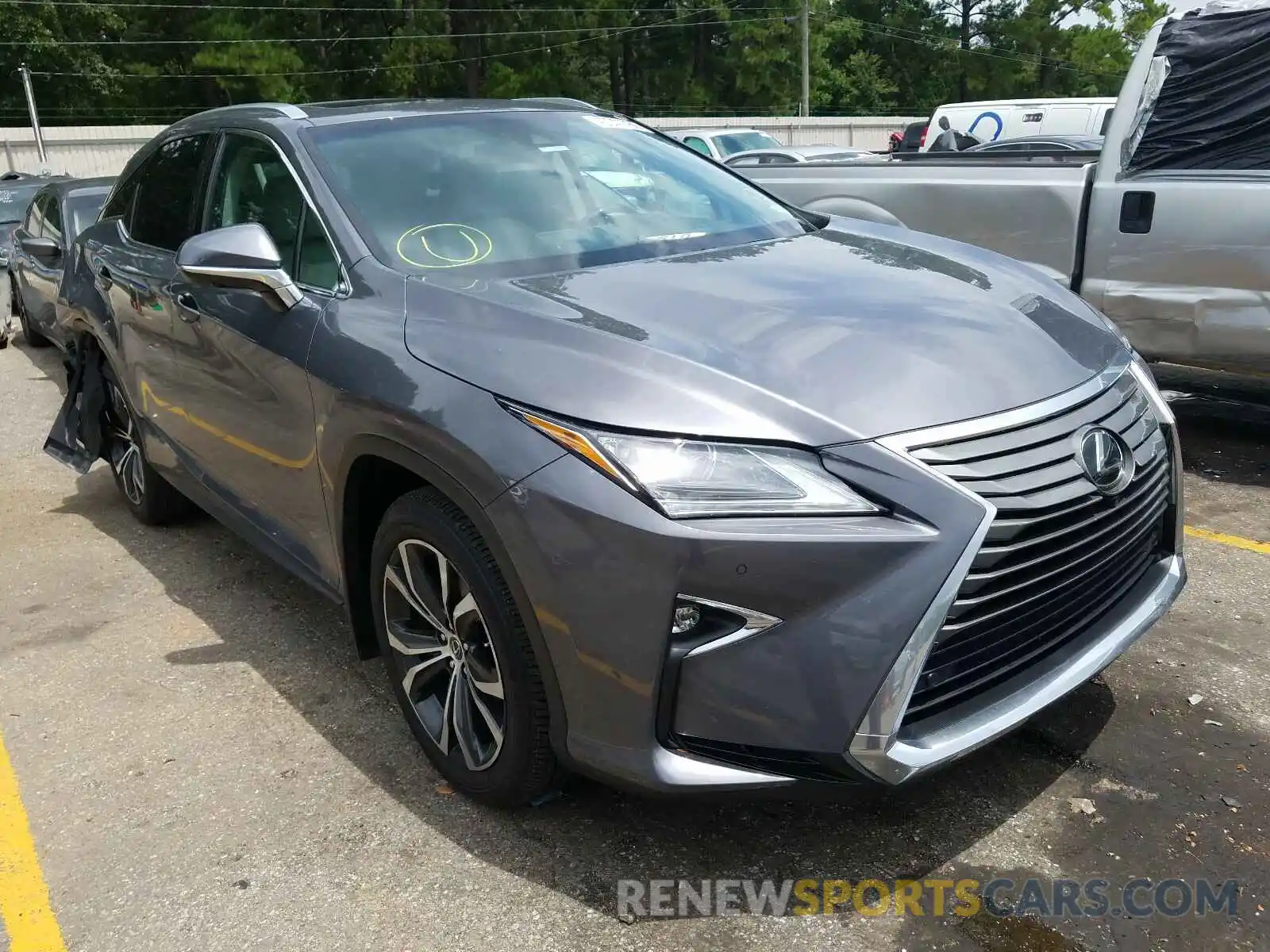 1 Photograph of a damaged car 2T2ZZMCA5KC121488 LEXUS RX 350 BAS 2019