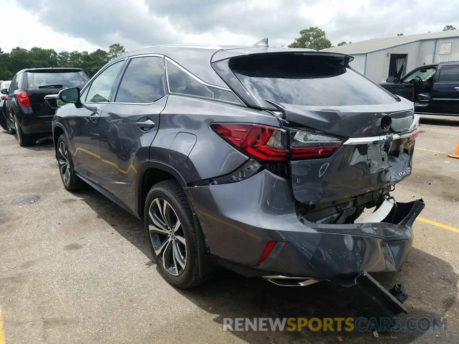 3 Photograph of a damaged car 2T2ZZMCA5KC121488 LEXUS RX 350 BAS 2019