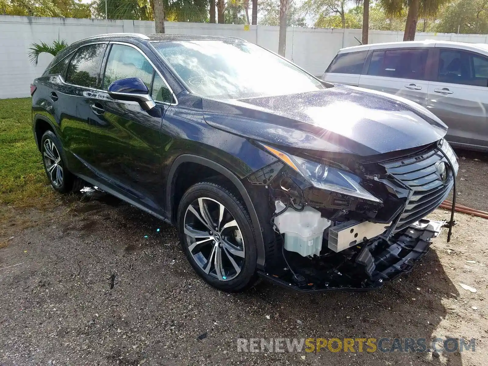 1 Photograph of a damaged car 2T2ZZMCA6KC132385 LEXUS RX 350 BAS 2019