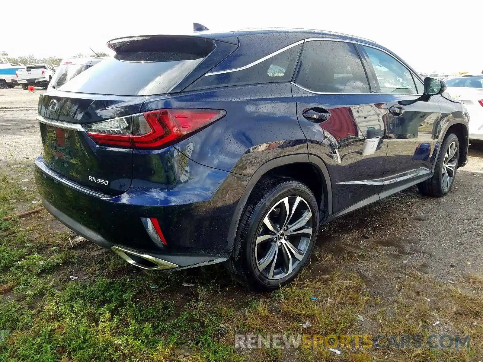 4 Photograph of a damaged car 2T2ZZMCA6KC132385 LEXUS RX 350 BAS 2019