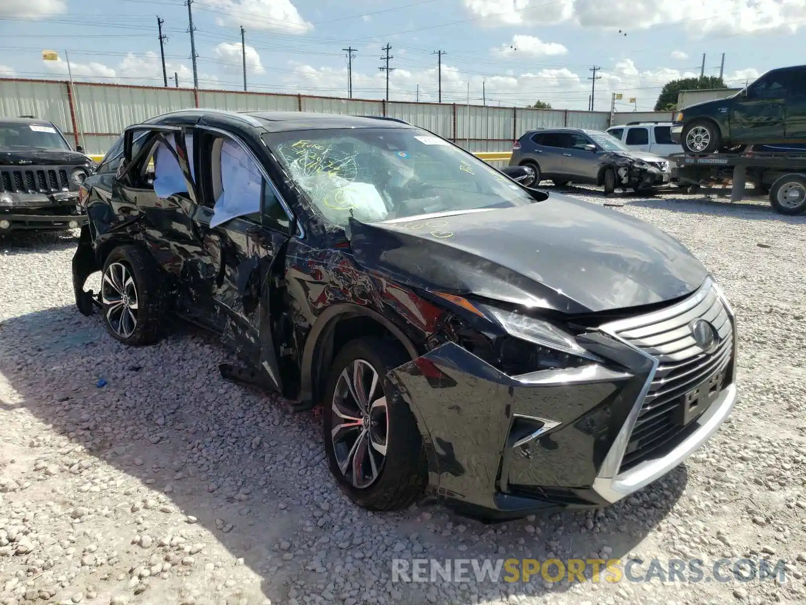 1 Photograph of a damaged car 2T2ZZMCA7KC131746 LEXUS RX 350 BAS 2019