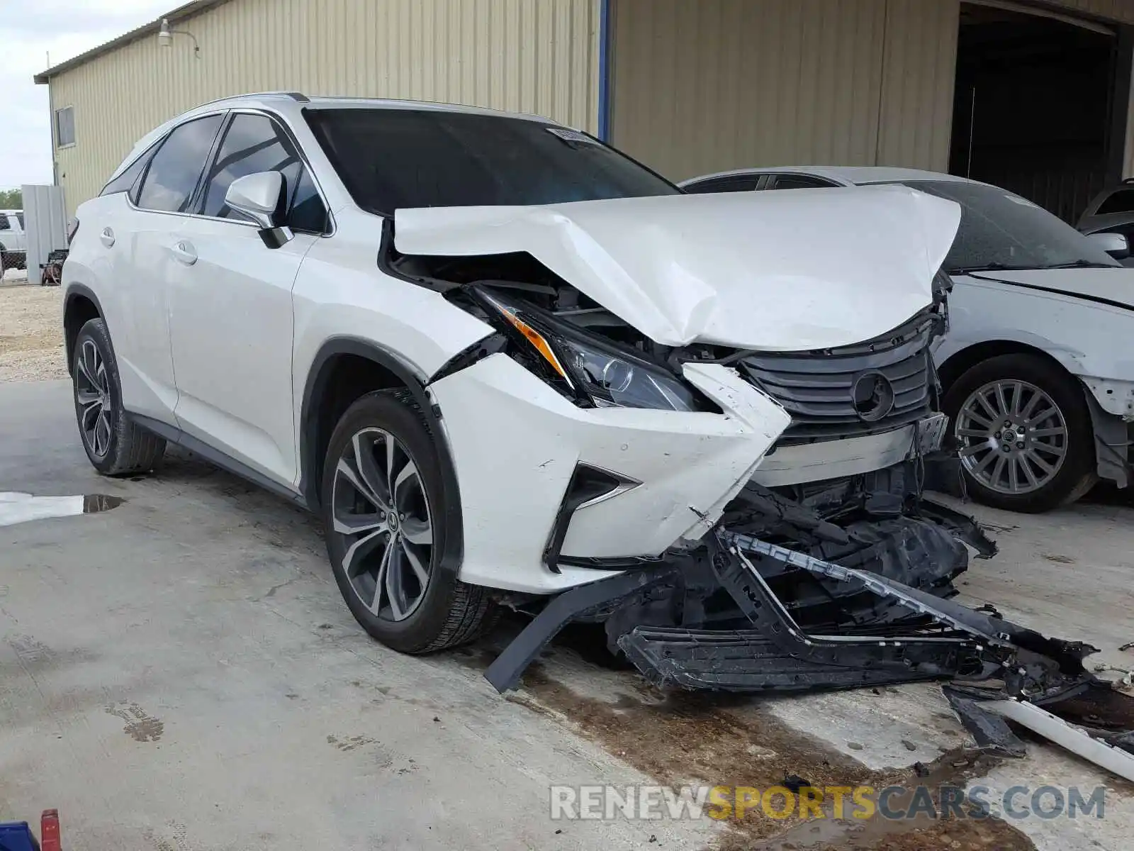 1 Photograph of a damaged car 2T2ZZMCA8KC126698 LEXUS RX 350 BAS 2019