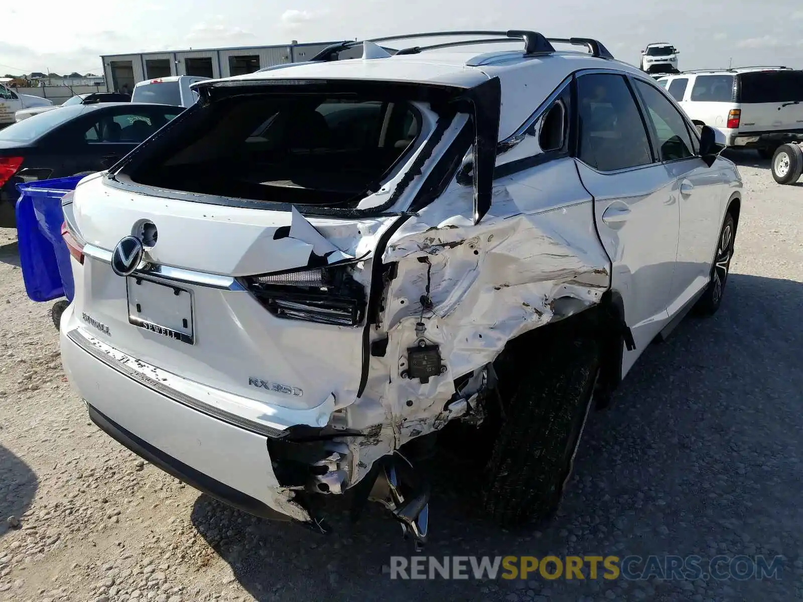 4 Photograph of a damaged car 2T2ZZMCA8KC127947 LEXUS RX 350 BAS 2019