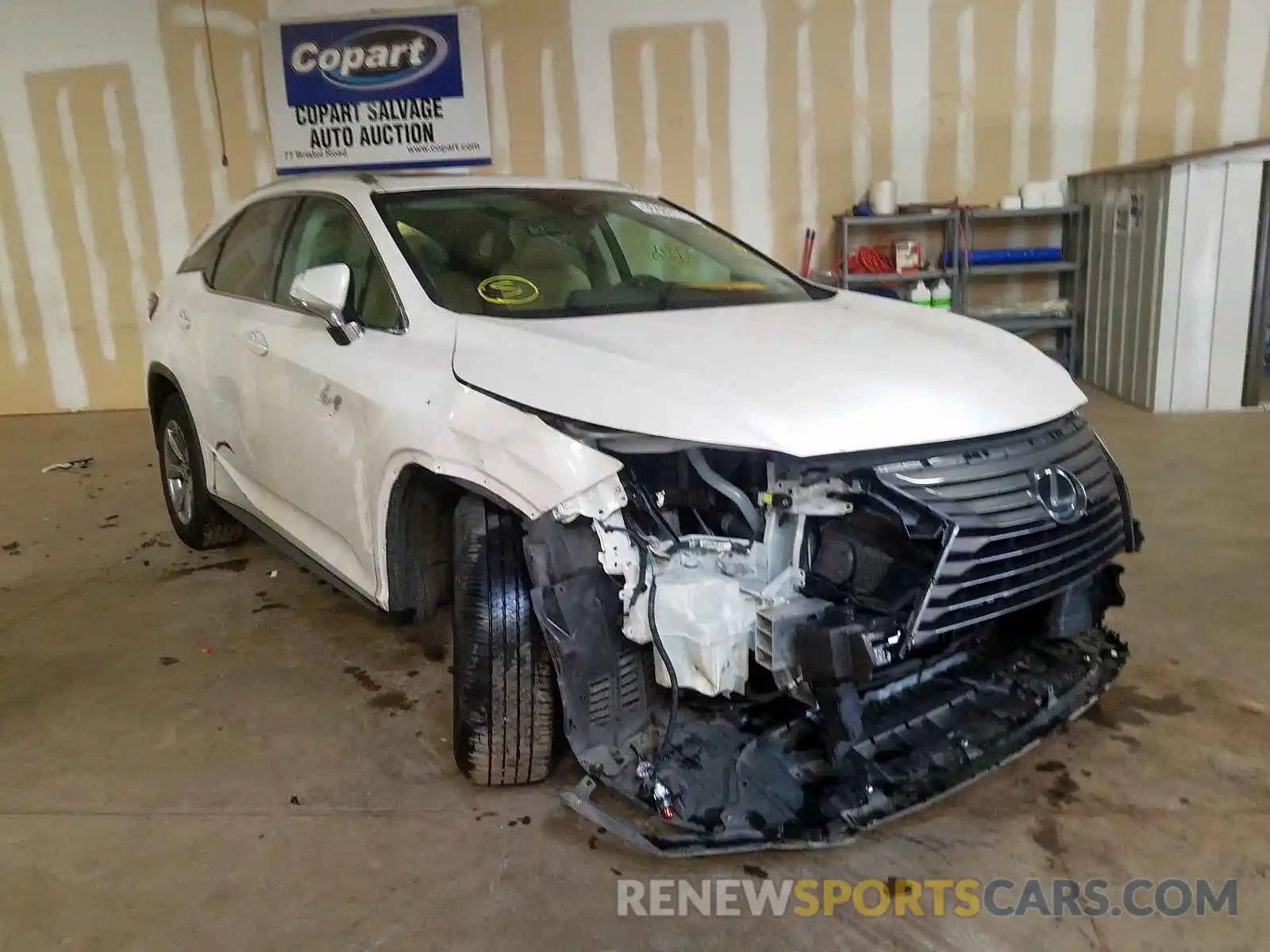 1 Photograph of a damaged car JTJBZMCA9K2041600 LEXUS RX 350 BAS 2019