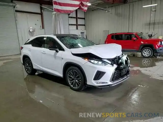 14 Photograph of a damaged car 2T2YZMDA3LC242287 LEXUS RX 350 F S 2020