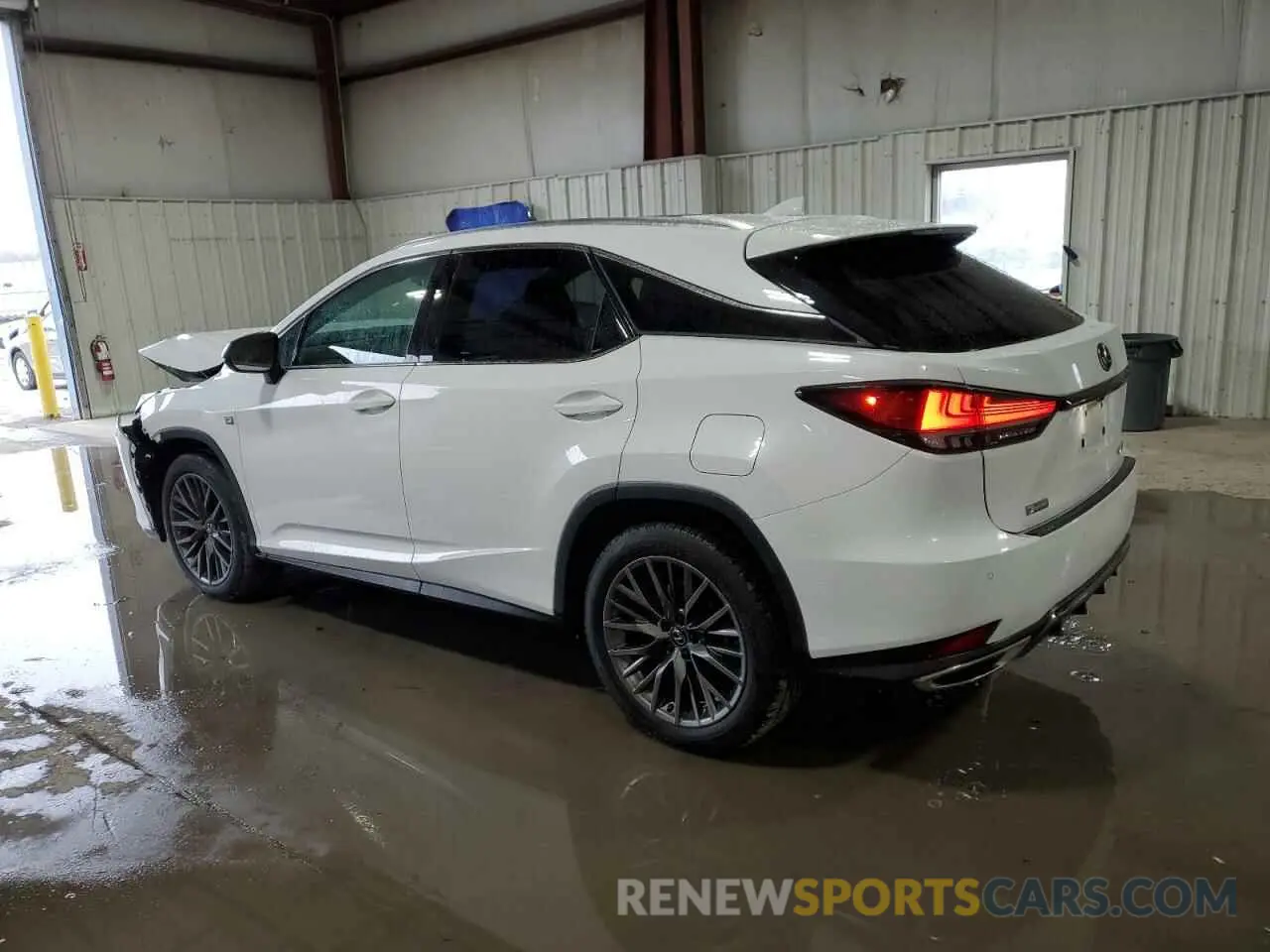 2 Photograph of a damaged car 2T2YZMDA3LC242287 LEXUS RX 350 F S 2020