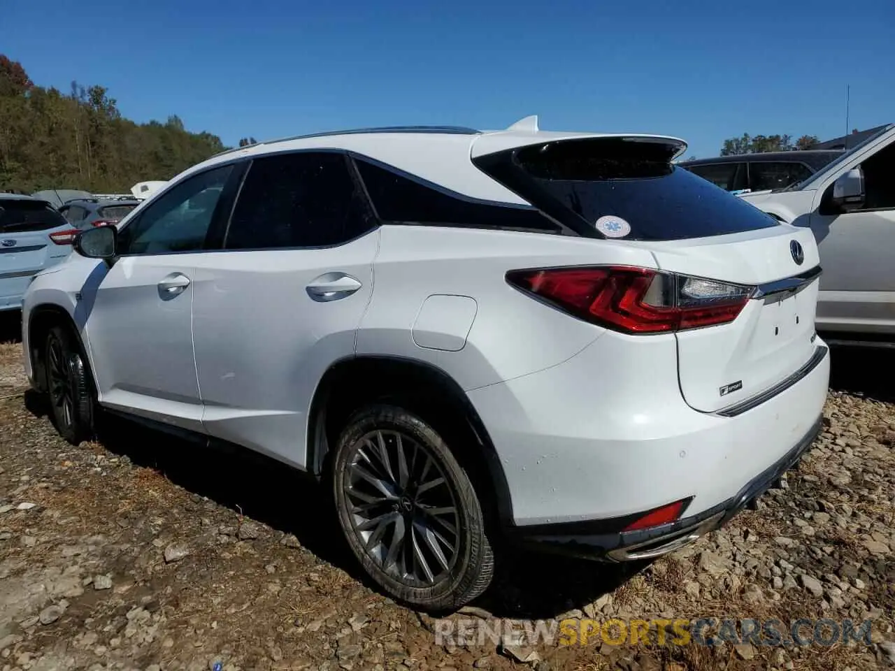 2 Photograph of a damaged car 2T2YZMDA3LC256688 LEXUS RX 350 F S 2020