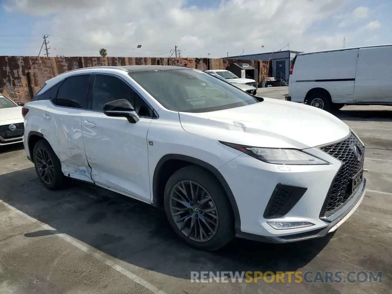 4 Photograph of a damaged car 2T2YZMDA4LC234425 LEXUS RX 350 F S 2020