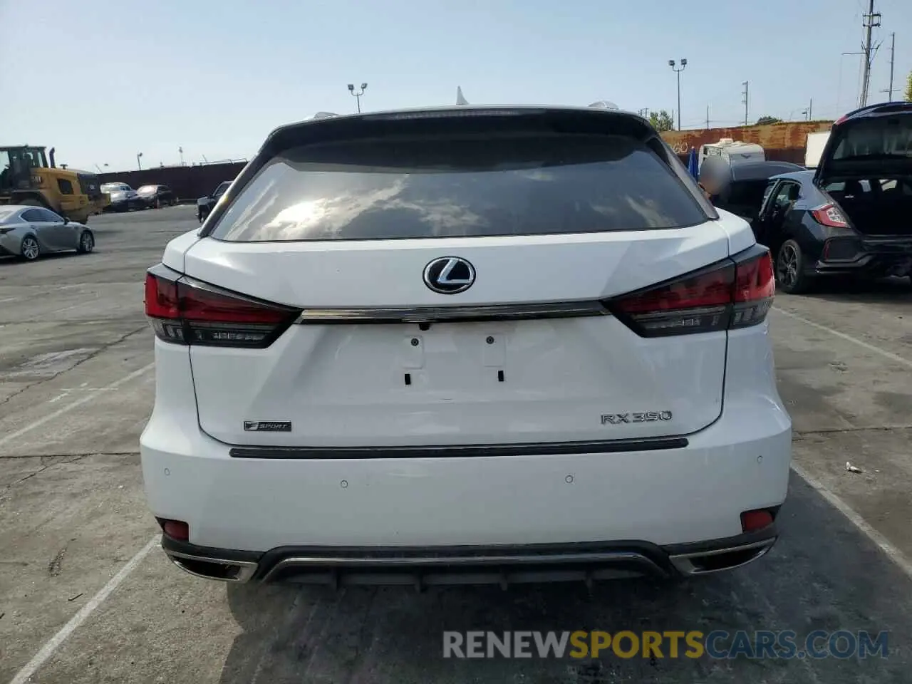 6 Photograph of a damaged car 2T2YZMDA4LC234425 LEXUS RX 350 F S 2020