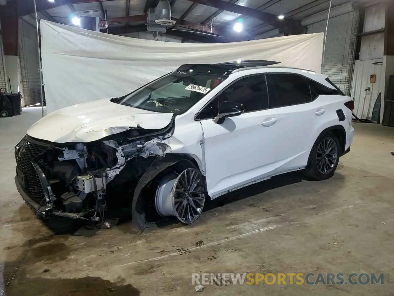 1 Photograph of a damaged car 2T2YZMDA5LC237737 LEXUS RX 350 F S 2020
