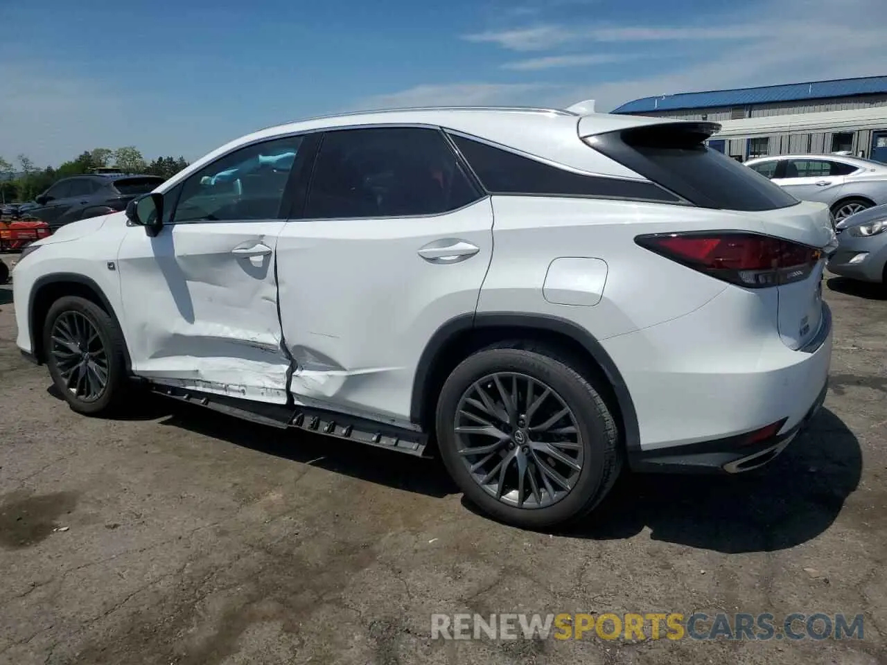 2 Photograph of a damaged car 2T2YZMDA5LC257258 LEXUS RX 350 F S 2020