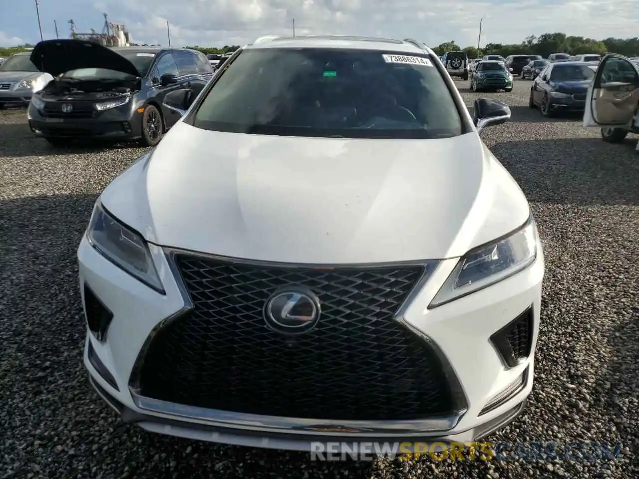 5 Photograph of a damaged car 2T2YZMDA6LC255146 LEXUS RX 350 F S 2020