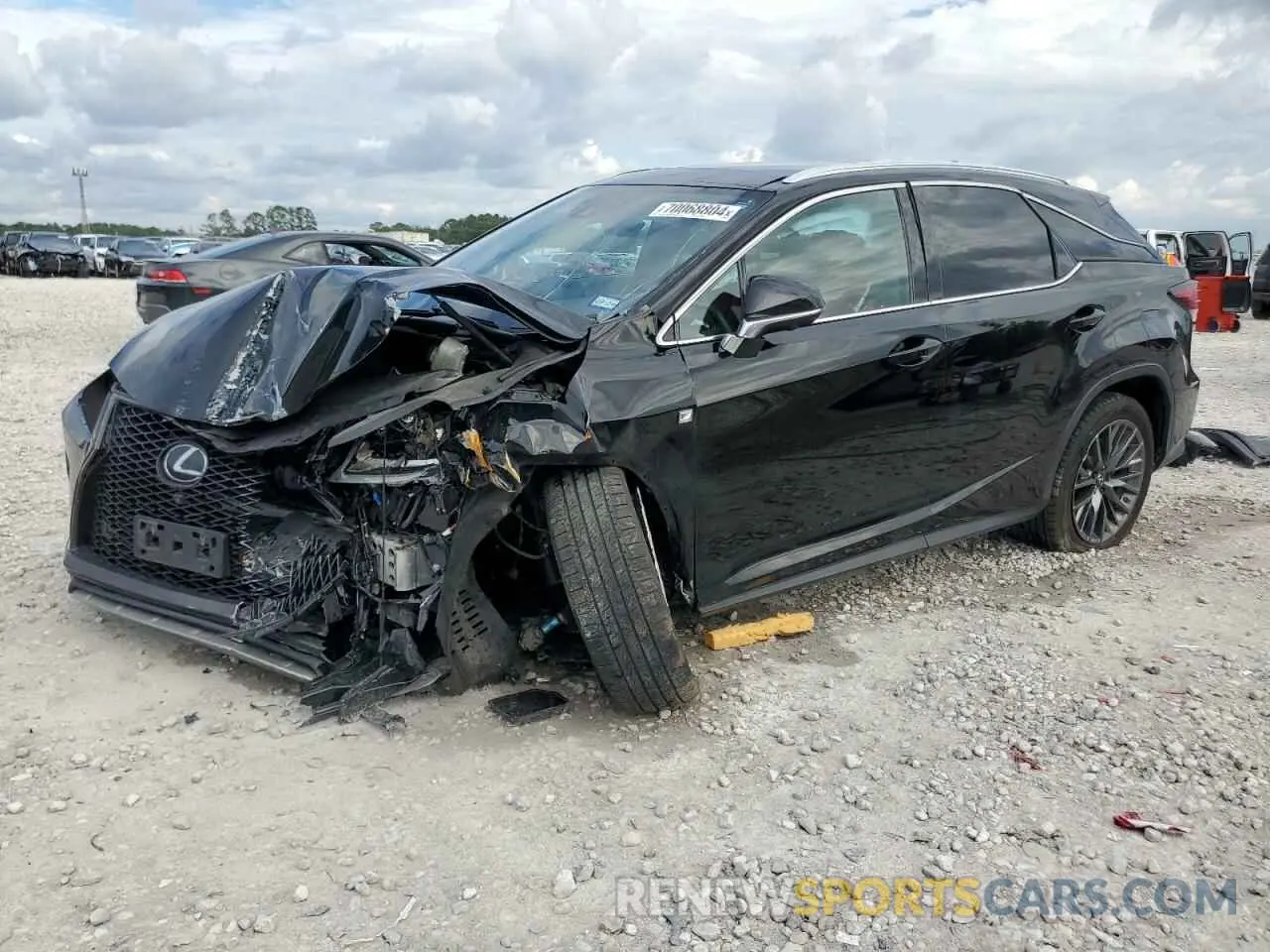 1 Photograph of a damaged car 2T2YZMDAXLC253626 LEXUS RX 350 F S 2020