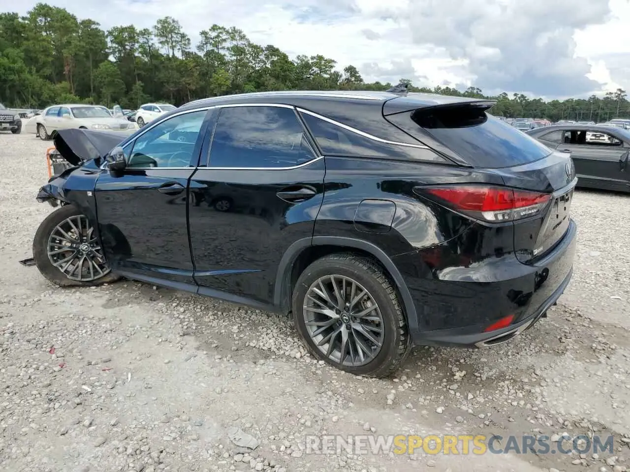 2 Photograph of a damaged car 2T2YZMDAXLC253626 LEXUS RX 350 F S 2020