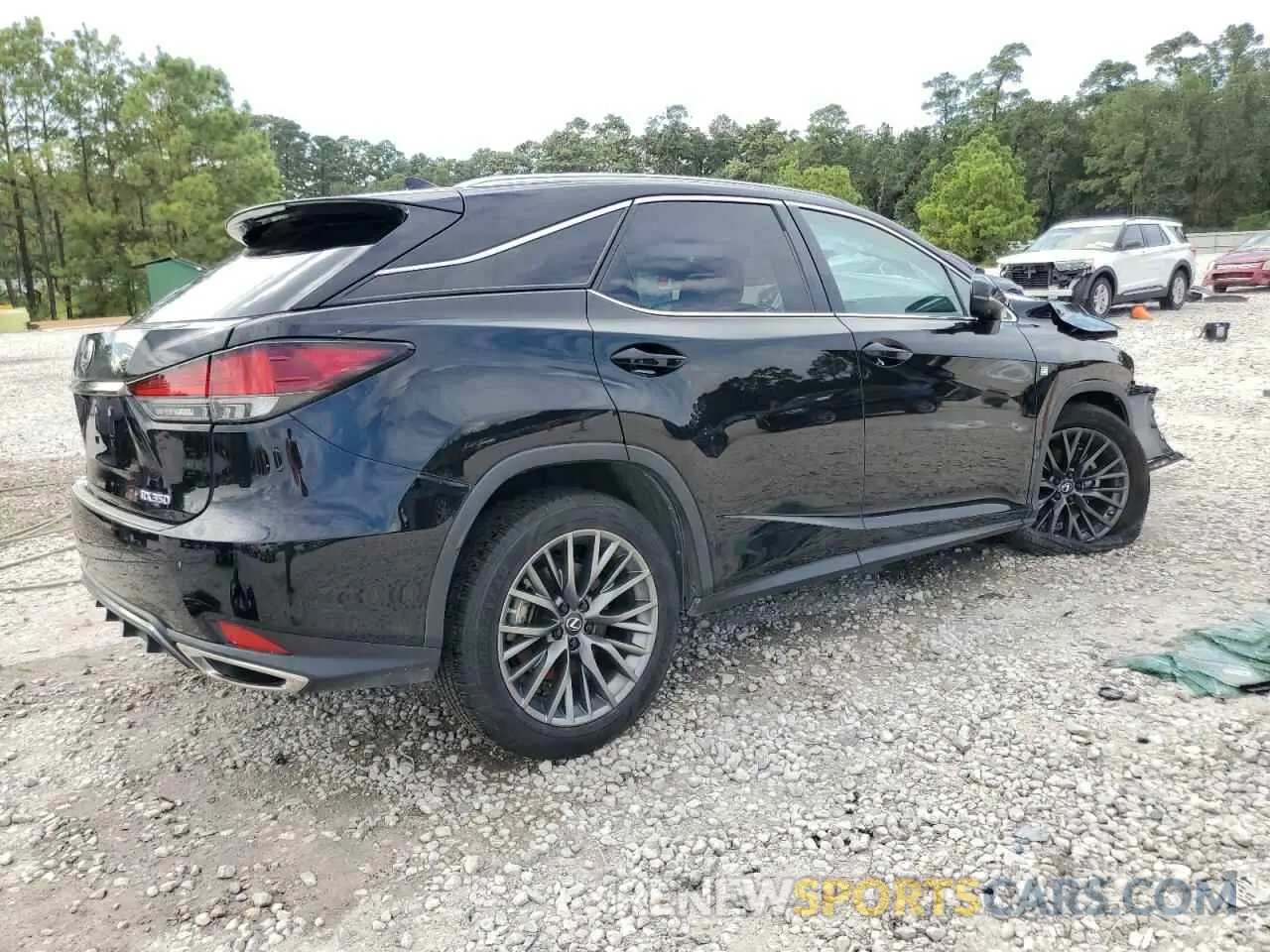3 Photograph of a damaged car 2T2YZMDAXLC253626 LEXUS RX 350 F S 2020