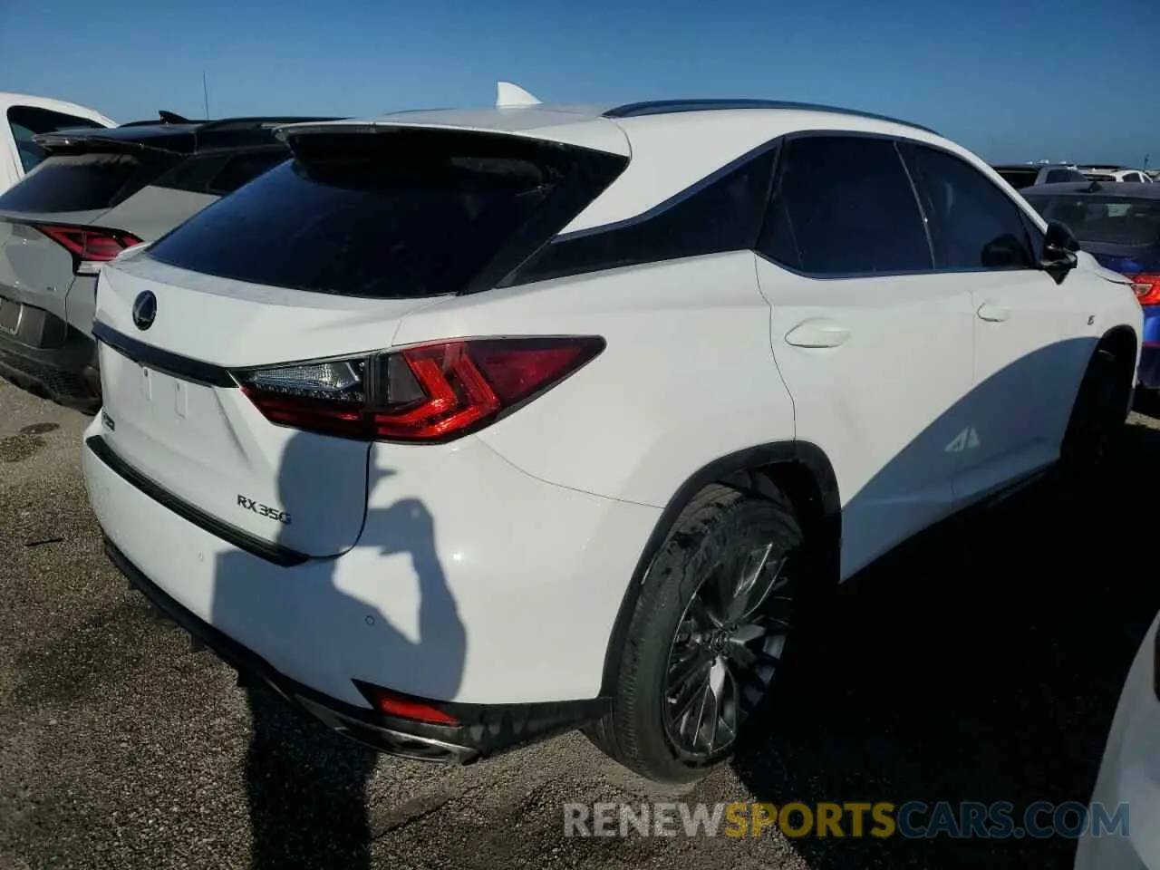 3 Photograph of a damaged car 2T2YZMDAXLC255179 LEXUS RX 350 F S 2020