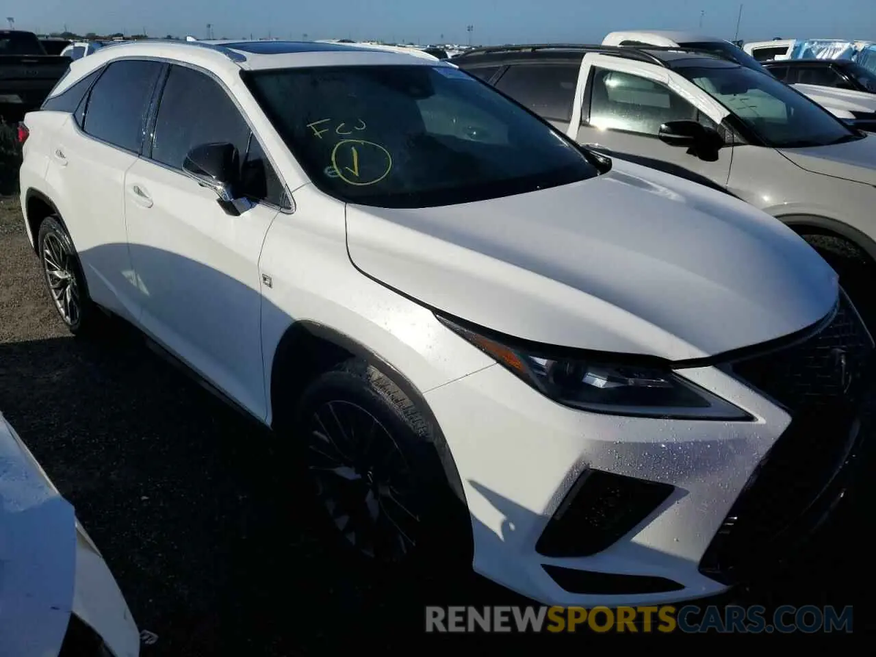 4 Photograph of a damaged car 2T2YZMDAXLC255179 LEXUS RX 350 F S 2020