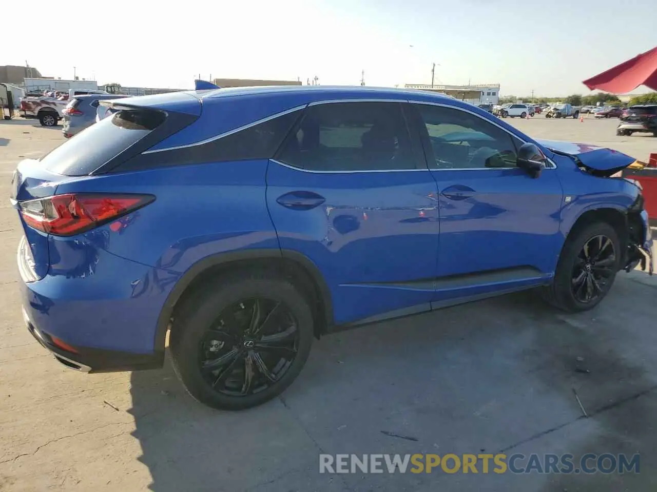 3 Photograph of a damaged car 2T2SZMAA1MC191822 LEXUS RX 350 F S 2021