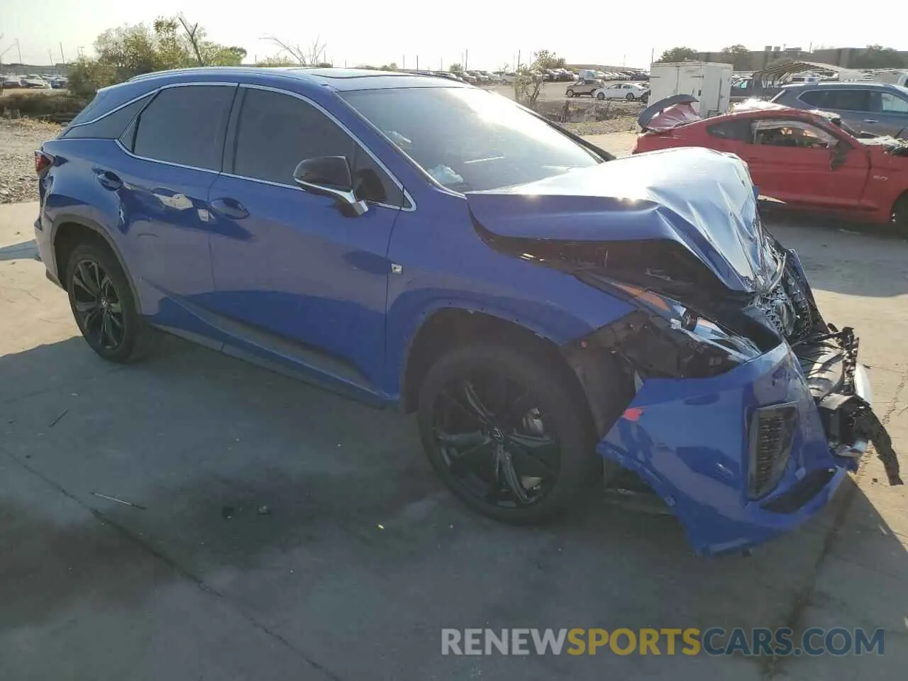 4 Photograph of a damaged car 2T2SZMAA1MC191822 LEXUS RX 350 F S 2021