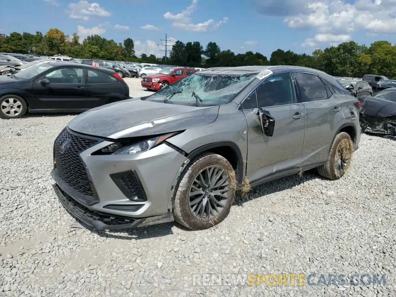 1 Photograph of a damaged car 2T2SZMDA3MC308425 LEXUS RX 350 F S 2021