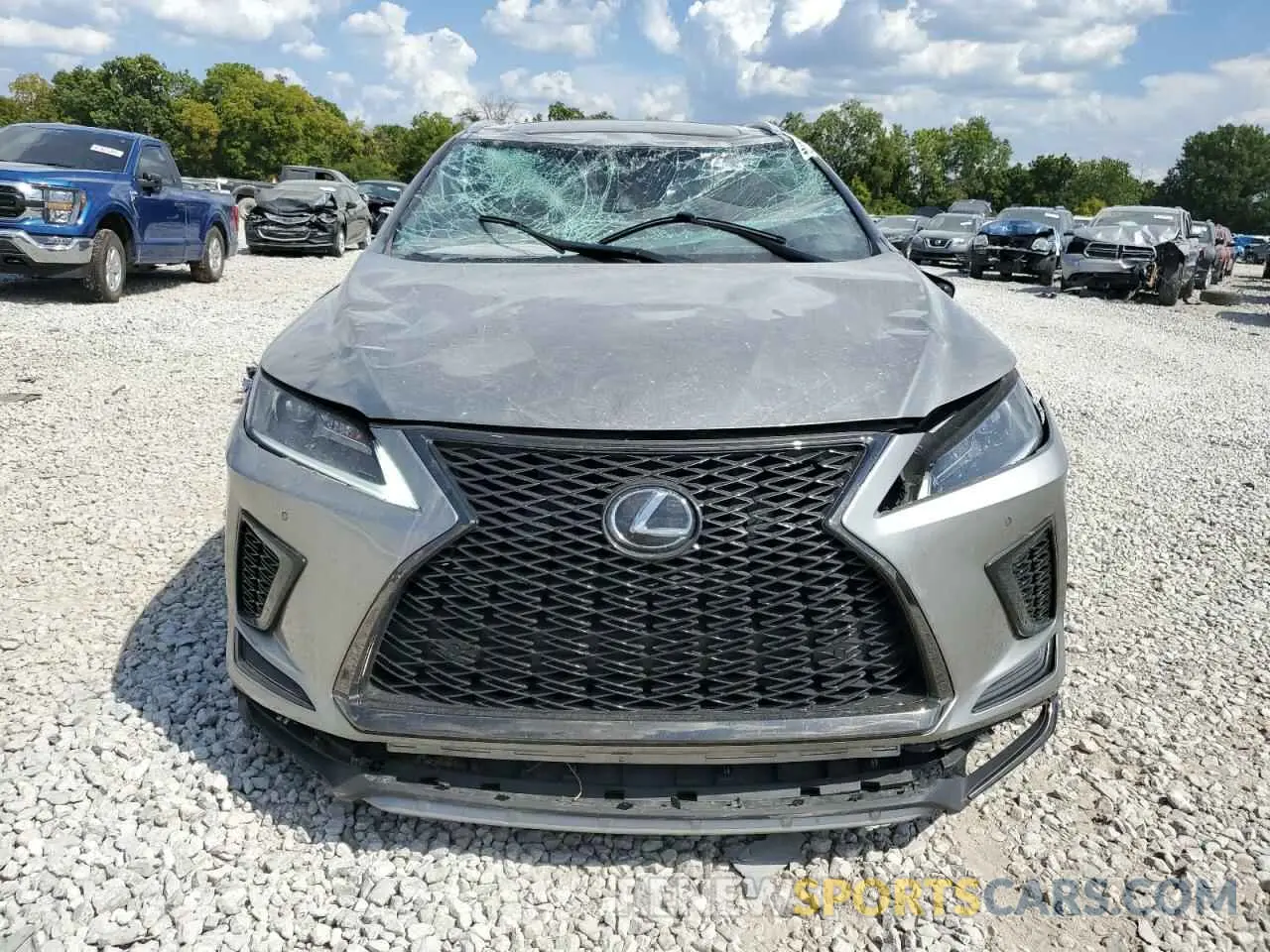 5 Photograph of a damaged car 2T2SZMDA3MC308425 LEXUS RX 350 F S 2021