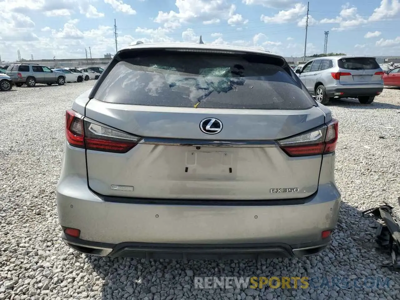 6 Photograph of a damaged car 2T2SZMDA3MC308425 LEXUS RX 350 F S 2021