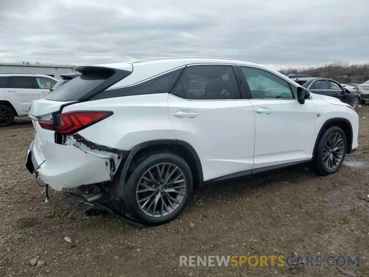 3 Photograph of a damaged car 2T2SZMDA4MC274060 LEXUS RX 350 F S 2021