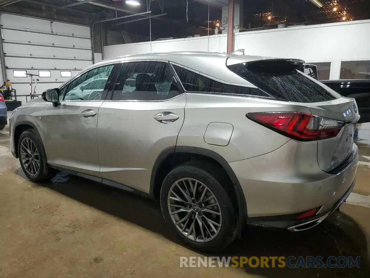 2 Photograph of a damaged car 2T2SZMDA6MC262928 LEXUS RX 350 F S 2021