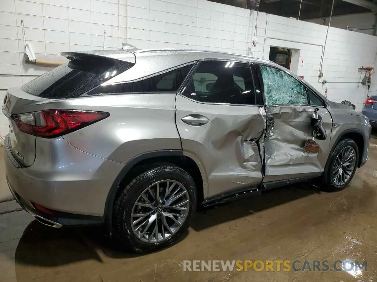 3 Photograph of a damaged car 2T2SZMDA6MC262928 LEXUS RX 350 F S 2021