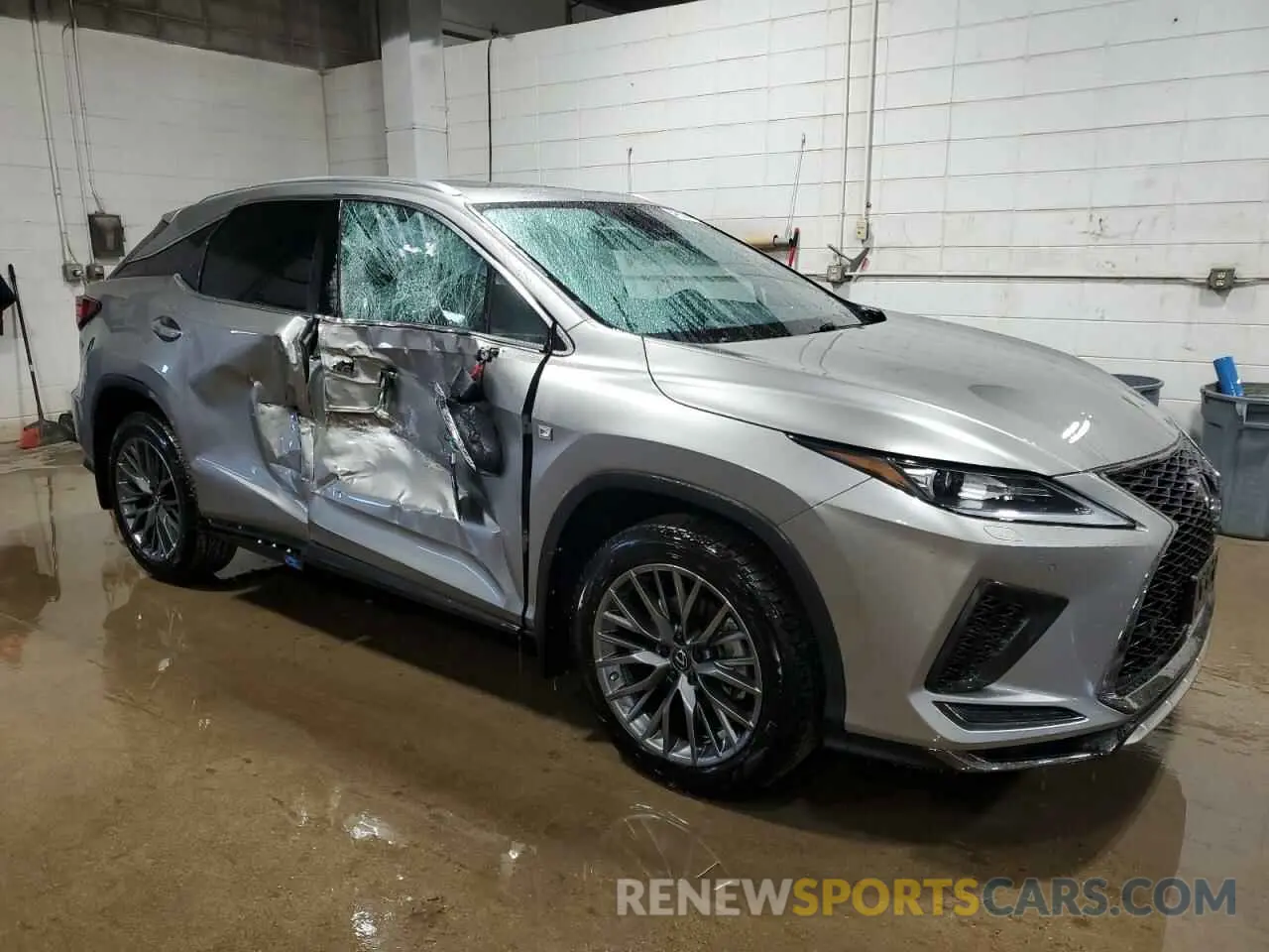 4 Photograph of a damaged car 2T2SZMDA6MC262928 LEXUS RX 350 F S 2021