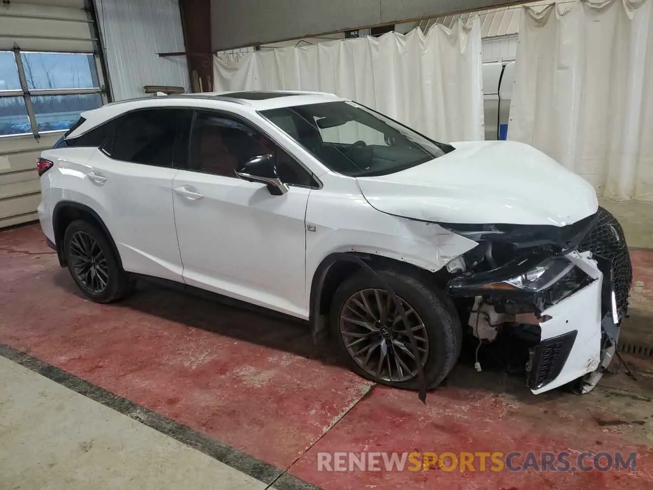 4 Photograph of a damaged car 2T2SZMDA8MC263806 LEXUS RX 350 F S 2021