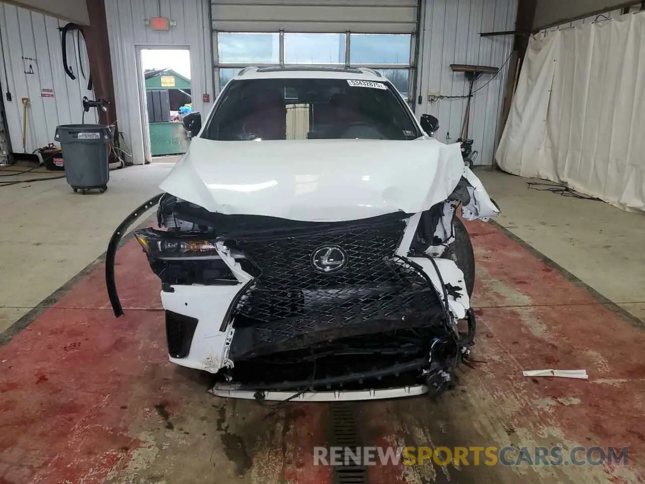 5 Photograph of a damaged car 2T2SZMDA8MC263806 LEXUS RX 350 F S 2021