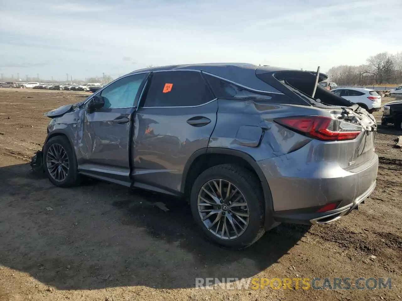 2 Photograph of a damaged car 2T2SZMDAXMC260051 LEXUS RX 350 F S 2021