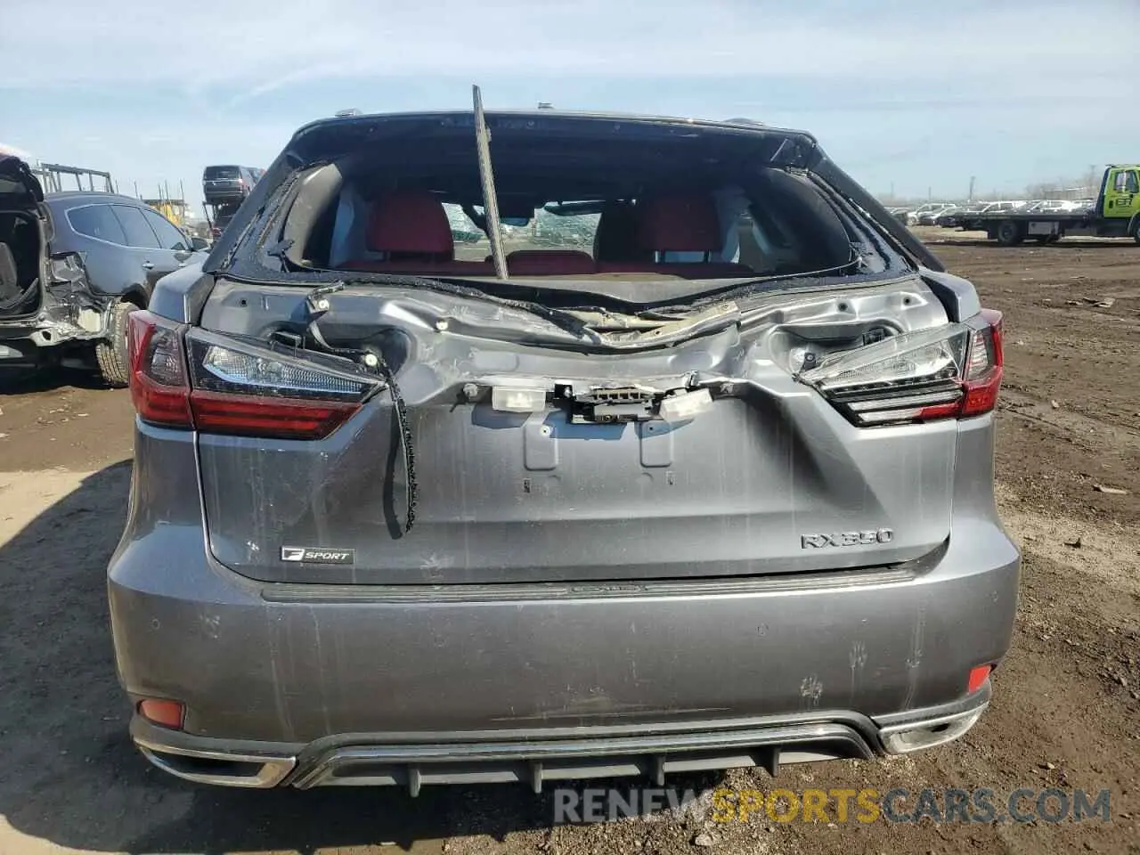 6 Photograph of a damaged car 2T2SZMDAXMC260051 LEXUS RX 350 F S 2021