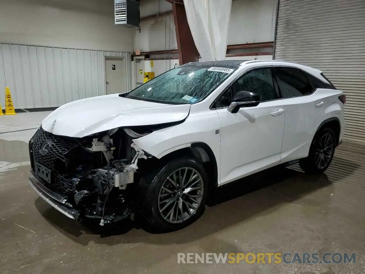 1 Photograph of a damaged car 2T2YZMDA4MC262310 LEXUS RX 350 F S 2021