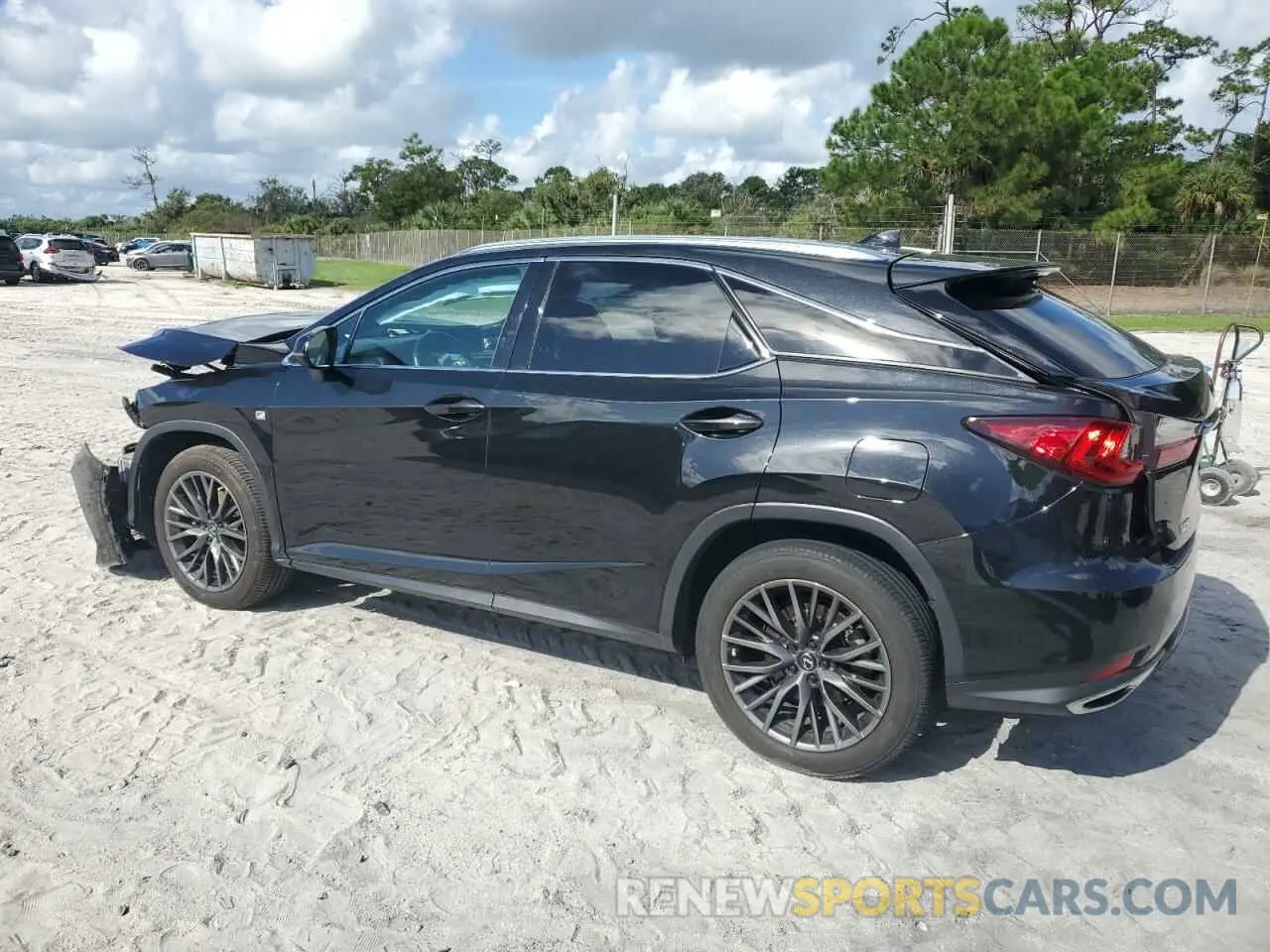 2 Photograph of a damaged car 2T2YZMDA4MC302935 LEXUS RX 350 F S 2021
