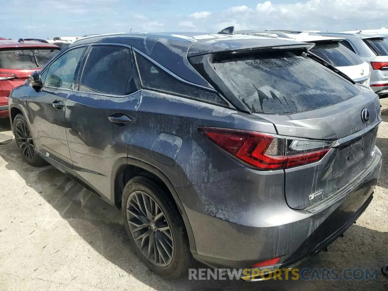 2 Photograph of a damaged car 2T2YZMDA7MC287833 LEXUS RX 350 F S 2021