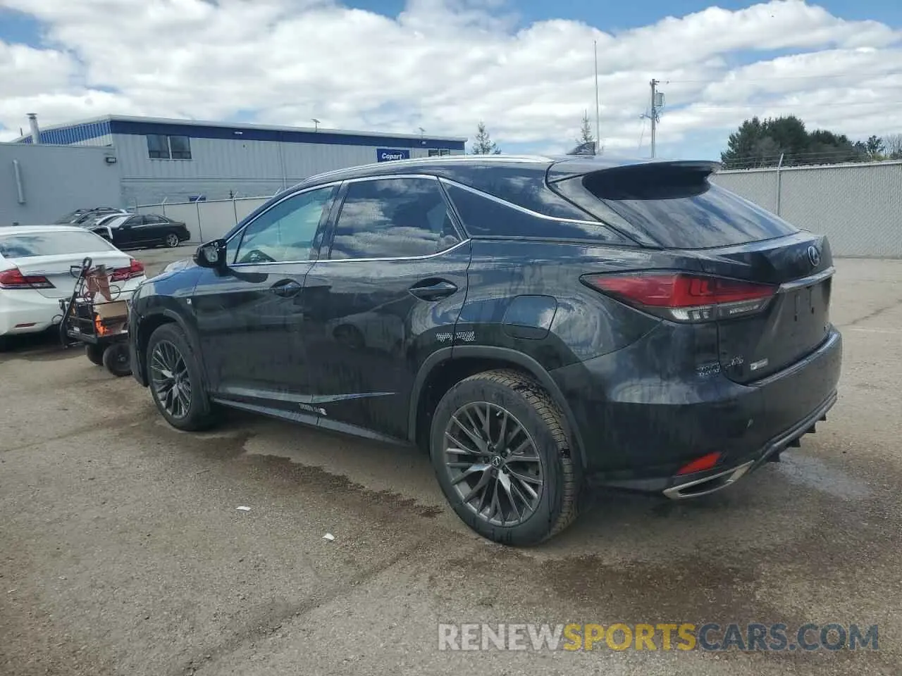 2 Photograph of a damaged car 2T2YZMDA8MC271852 LEXUS RX 350 F S 2021