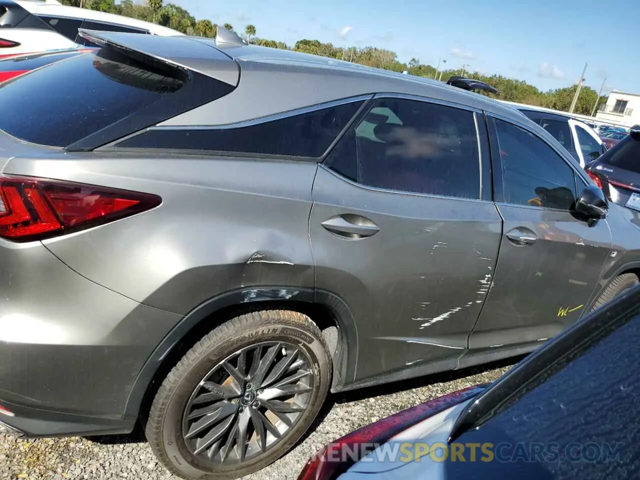 3 Photograph of a damaged car 2T2YZMDA8MC286013 LEXUS RX 350 F S 2021