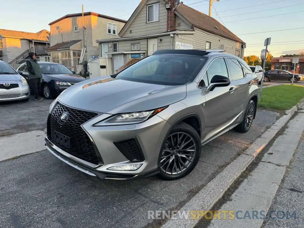 2 Photograph of a damaged car 2T2YZMDA9MC300923 LEXUS RX 350 F S 2021
