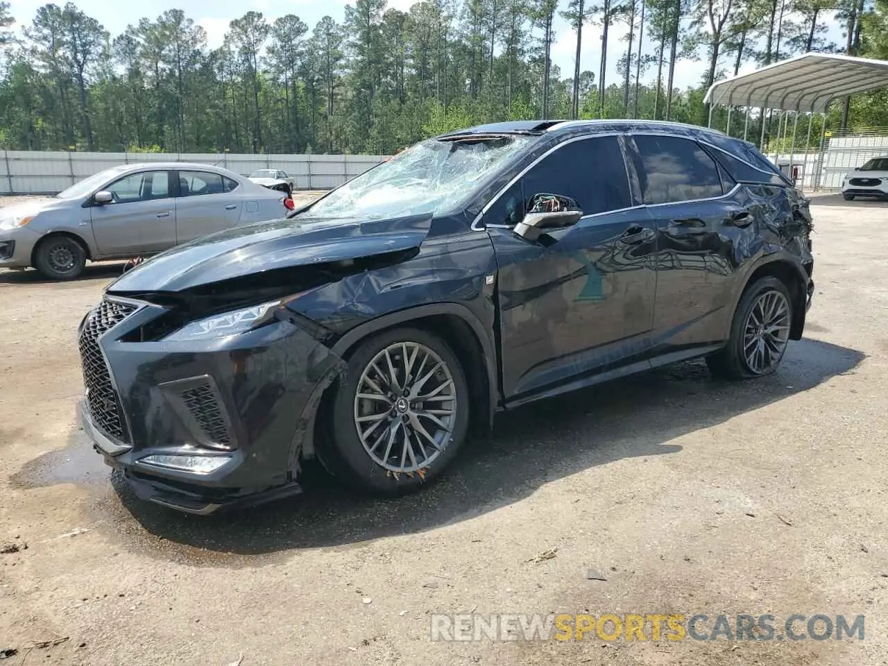 1 Photograph of a damaged car 2T2YZMDA9MC301201 LEXUS RX 350 F S 2021