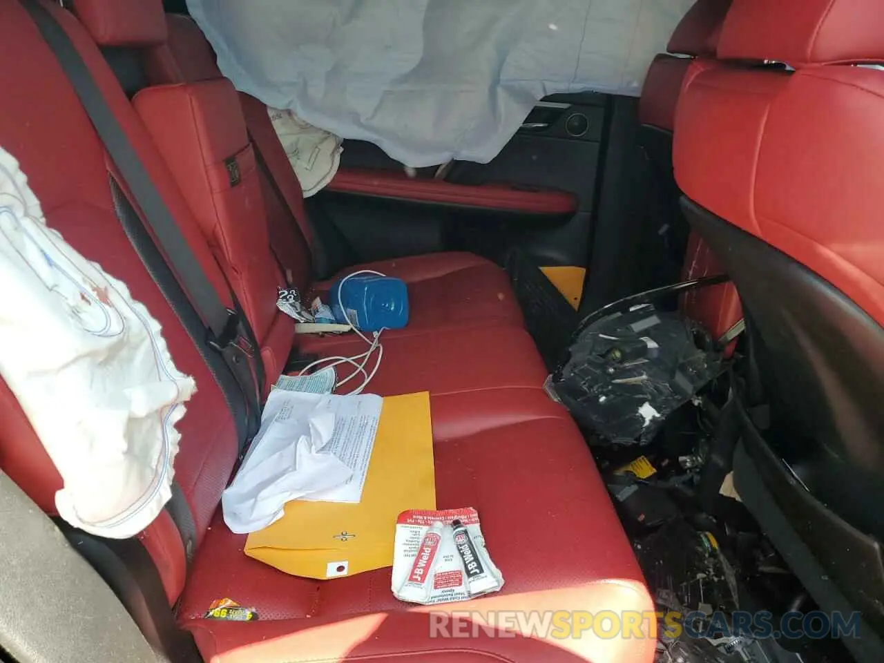 10 Photograph of a damaged car 2T2YZMDA9MC301201 LEXUS RX 350 F S 2021