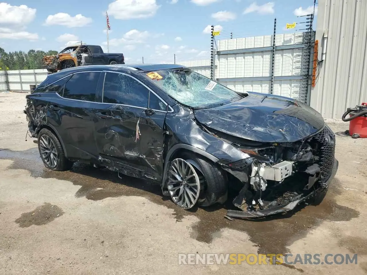 4 Photograph of a damaged car 2T2YZMDA9MC301201 LEXUS RX 350 F S 2021